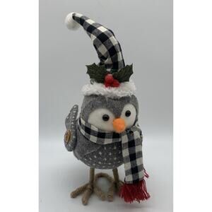Collectable Target Featherly Friends Holiday Spritz Bird w/Holly Hat & Scarf